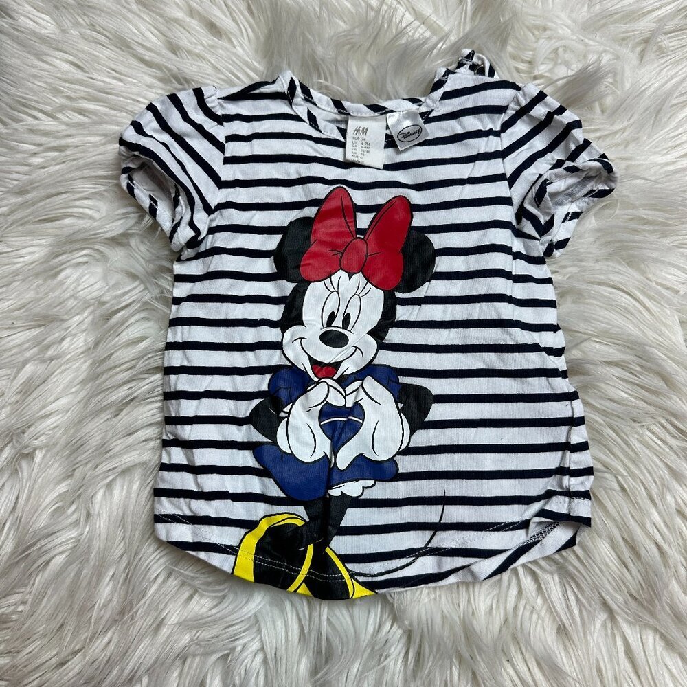 H&M Minnie Mouse t-shirt size 6-9 months // 3557
